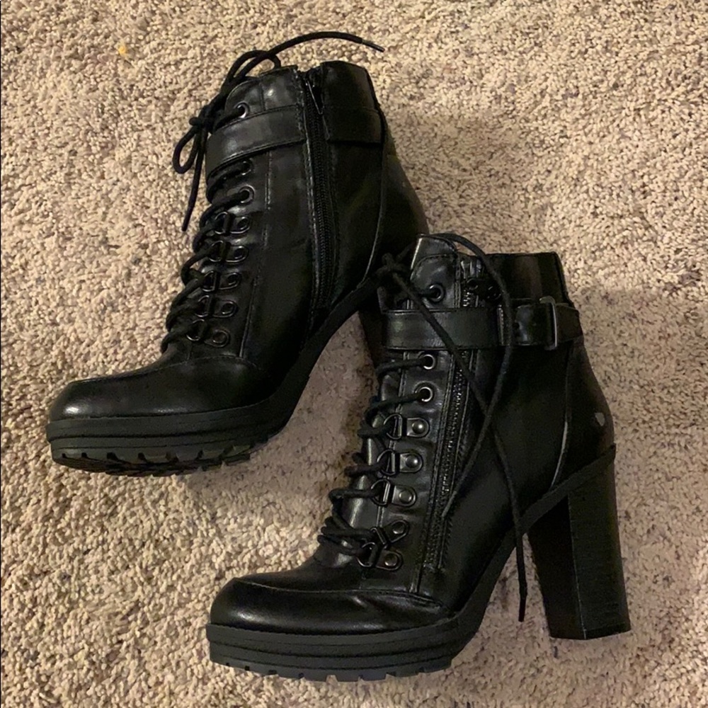 Black boots